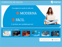Tablet Screenshot of consulta.ciacard.com.br